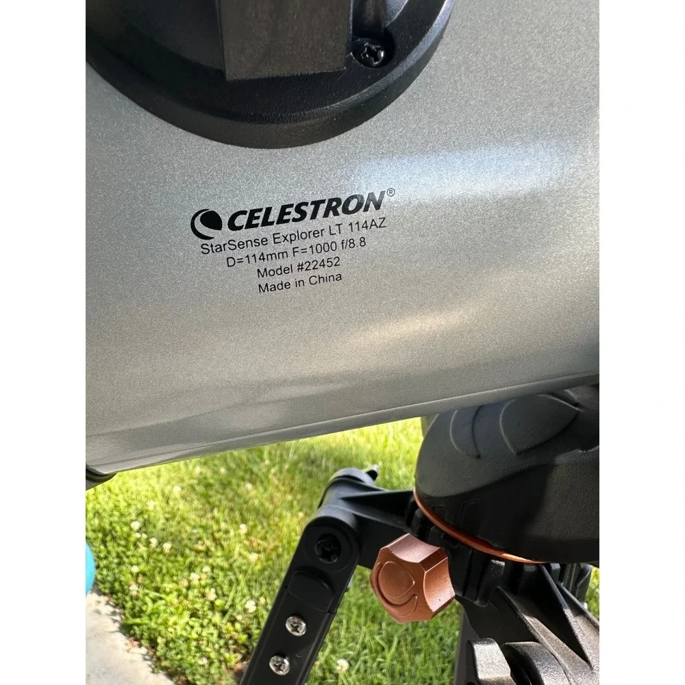 Celestron StarSense Explorer LT 114AZ Newtonian Reflector Telescope Silver
